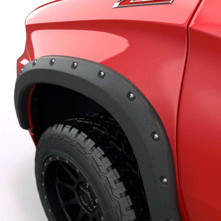 EGR 19-22 Chevrolet Silverado 1500 Baseline Bolt Style Fender Flares (Set of 4) - Bull Strap