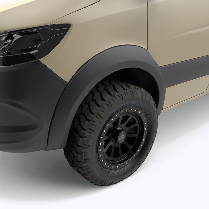 EGR 19-22 Mercedes Benz Sprinter Van Rugged Fender Flares - Set of 4 - Bull Strap