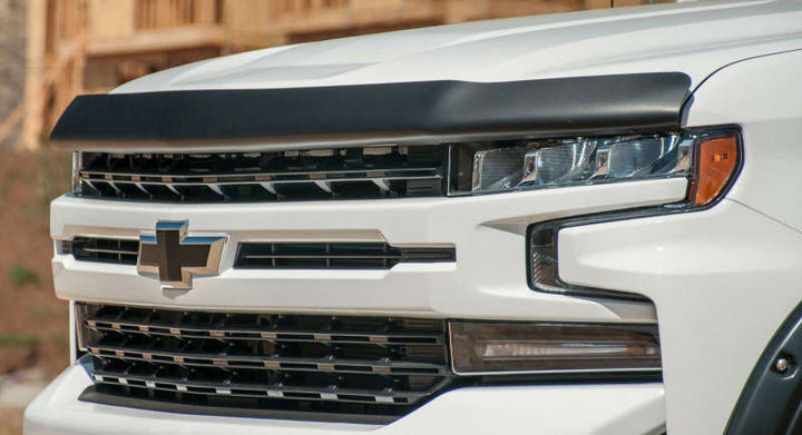 EGR 2019 Chevy 1500 Super Guard Hood Guard - Matte - Bull Strap