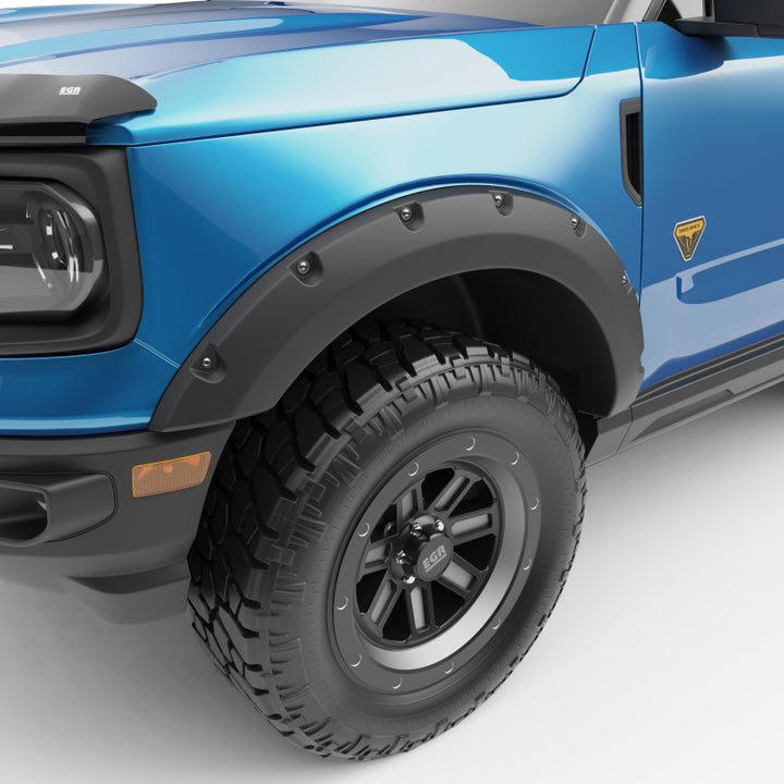 EGR 21-22 Ford Bronco Sport Base Bolt-On Look Fender Flares - Set (793564) - Bull Strap