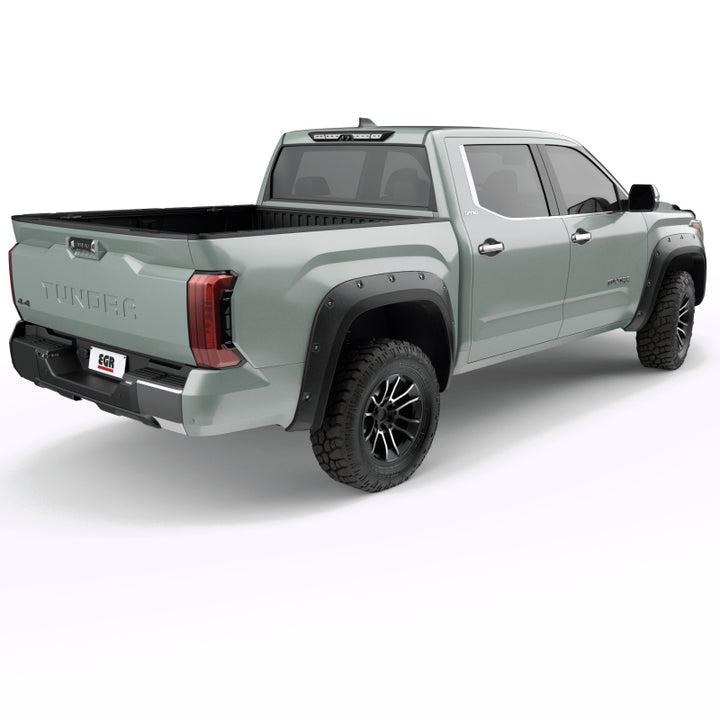 EGR 22-23 Toyota Tundra Bolt-On Look Fender Flares - Set - Bull Strap