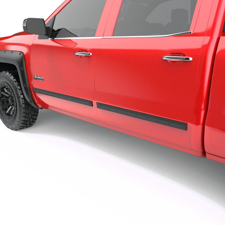 EGR Crew Cab Front 45in Rear 34.5in Bolt-On Look Body Side Moldings (993474) - Bull Strap