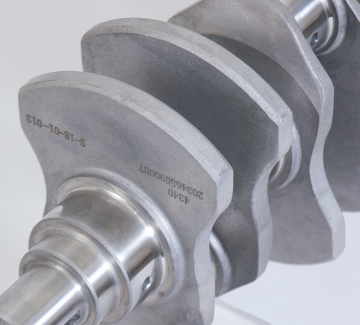 Eagle 4G63 Stock Stroke 88mm Crankshaft - 7 Bolt Flange - Bull Strap