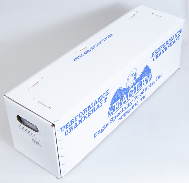 Eagle Chevrolet 305/350 Small Block 2pc Rear Seal 3.75in Stroke Internal Balance Cast Crank Shaft - Bull Strap