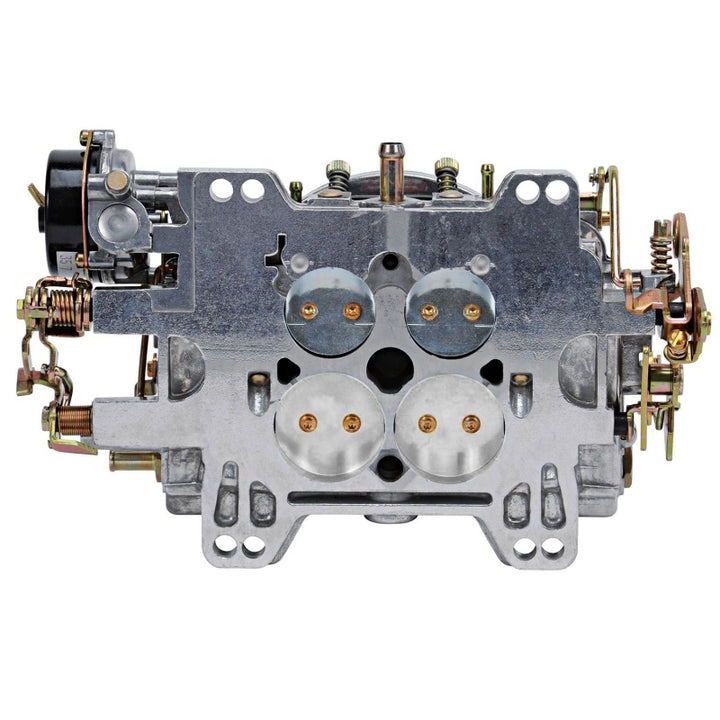 Edelbrock AVS2 500 CFM Carburetor w/Electric Choke Satin Finish (Non-EGR) - Bull Strap