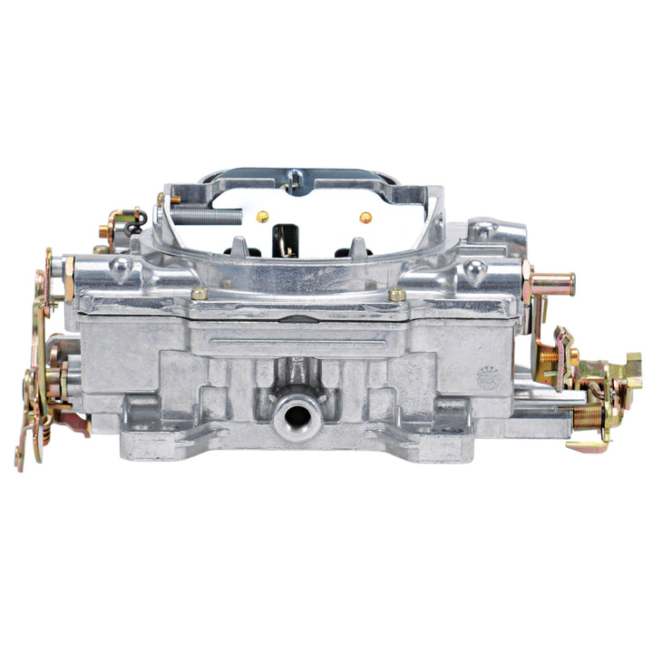 Edelbrock AVS2 500 CFM Carburetor w/Manual Choke Satin Finish (Non-EGR) - Bull Strap