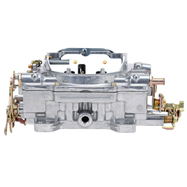 Edelbrock AVS2 500 CFM Carburetor w/Manual Choke Satin Finish (Non-EGR) - Bull Strap