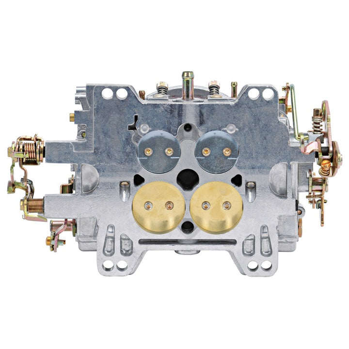 Edelbrock AVS2 500 CFM Carburetor w/Manual Choke Satin Finish (Non-EGR) - Bull Strap