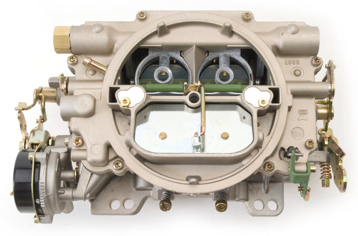 Edelbrock Carburetor Marine 4-Barrel 600 CFM Electric Choke - Bull Strap