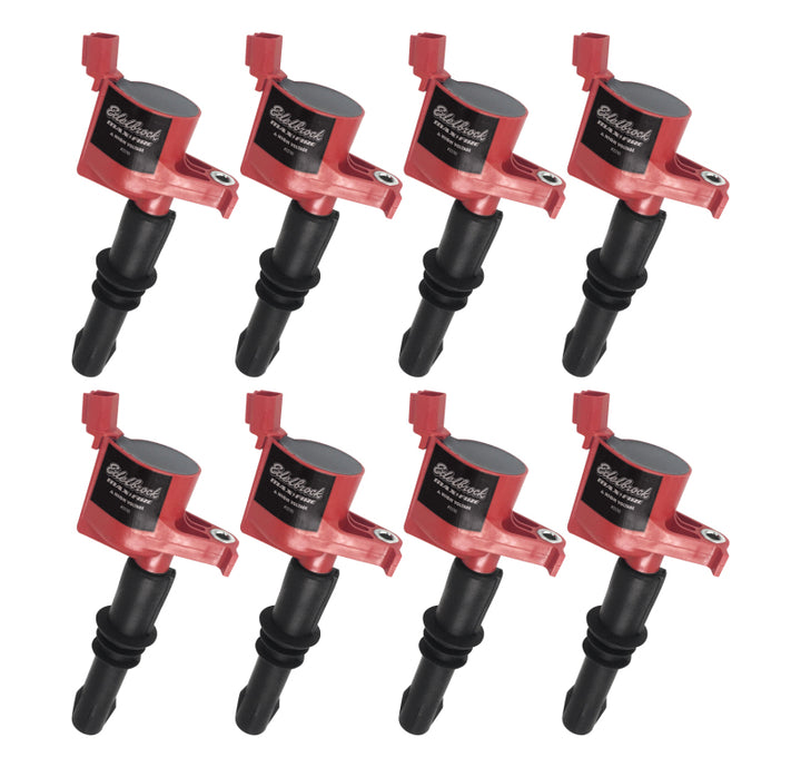 Edelbrock Ford 2004-2008 V8 4.6L/5.4L Ignition Coil - Set of 8 - Bull Strap