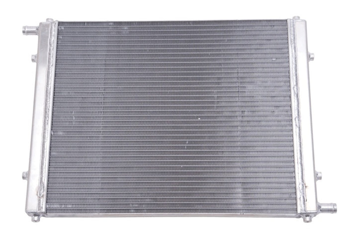 Edelbrock Heat Exchanger Single Pass Single Row 31 000 Btu/Hr 22In W X 16 5In H X 1 5In D Black - Bull Strap