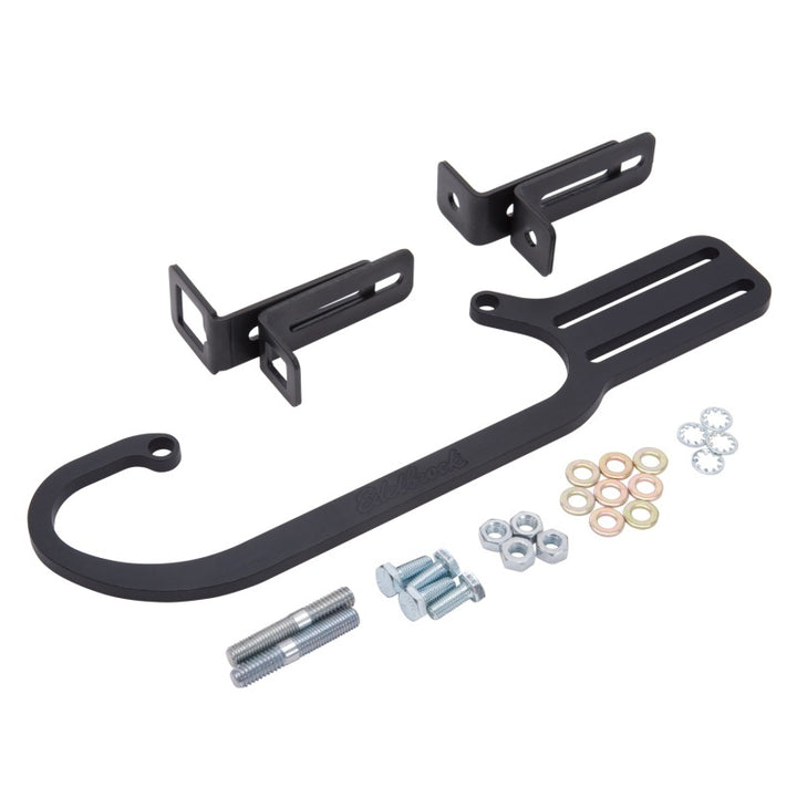 Edelbrock Throttle and Trans Kickdown Bracket for 4150 Style Throttle Body - Bull Strap