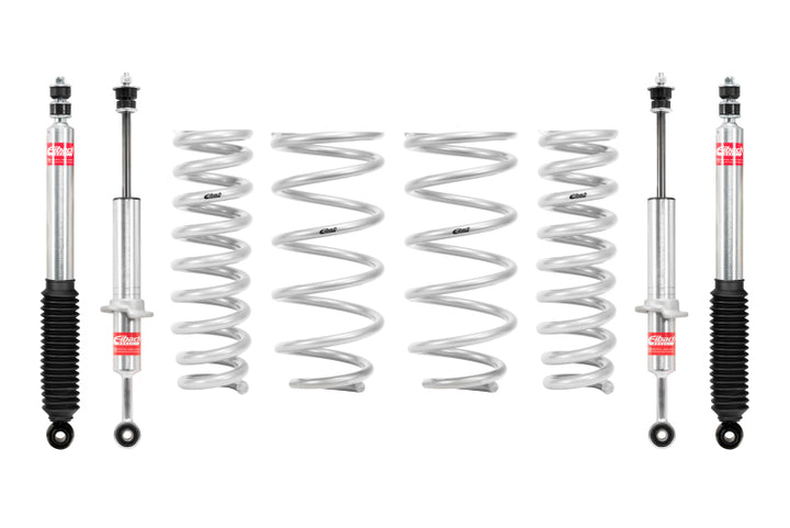 Eibach 03-09 Toyota 4Runner Pro-Truck Lift Kit (Includes Pro-Truck Lift Springs & Shocks) - Bull Strap