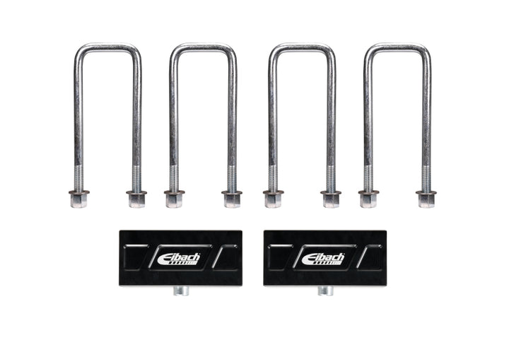 Eibach 14-18 GMC Sierra 1500 4WD Pro-Truck Rear 1in Lift Block - Bull Strap