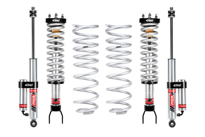Eibach 19-23 Ram 1500 Rebel Crew Cab Pro-Truck Lift Kit System Coilover Stage 2R - Bull Strap
