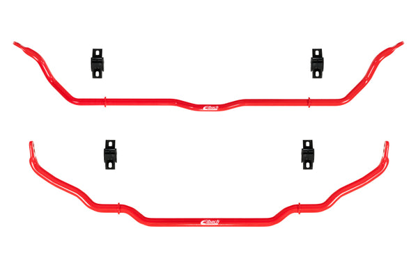 Eibach 21-23 Ford Mustang Mach-E Anti-Roll-Kit (Front And Rear Sway Bars) - Bull Strap