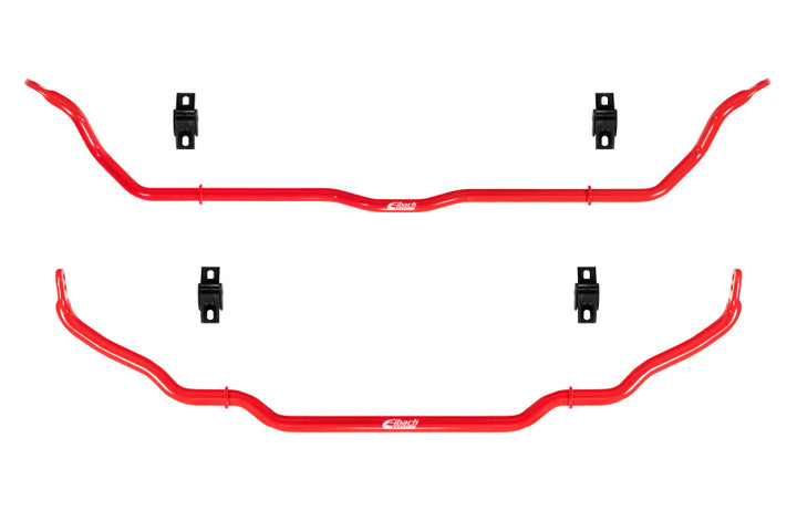 Eibach 21-23 Ford Mustang Mach-E Anti-Roll-Kit (Front And Rear Sway Bars) - Bull Strap