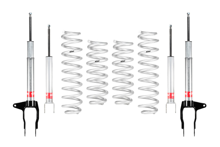 Eibach All-Terrain Lift Kit 18-20 Jeep Grand Cherokee V6 2WD/4WD Frt 2in Rr 0.5in - Bull Strap