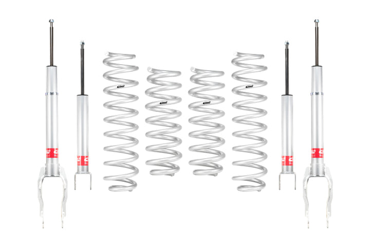 Eibach Pro-System Lift Kit for 11-13 Jeep Grand Cherokee Excl Tow Pkg/SRT8 (Springs & Shocks Only) - Bull Strap