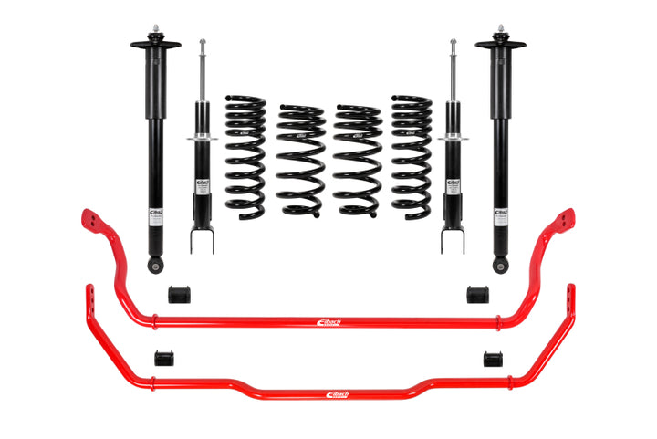 Eibach Pro-System-Plus Kit for 79-93 Ford Mustang/Cobra/Coupe FOX / 79-93 Mustang Coupe FOX V8 (Exc. - Bull Strap