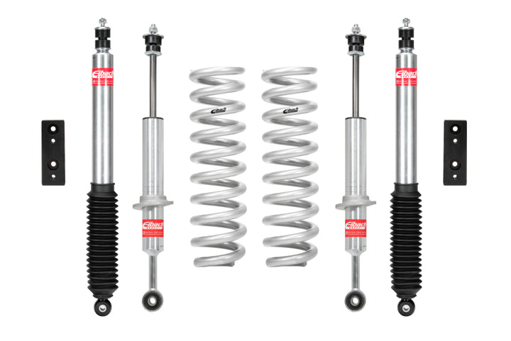 Eibach Pro-Truck Lift Kit for 05-15 Toyota Tacoma (6-Lug Wheel Only Model) - Bull Strap
