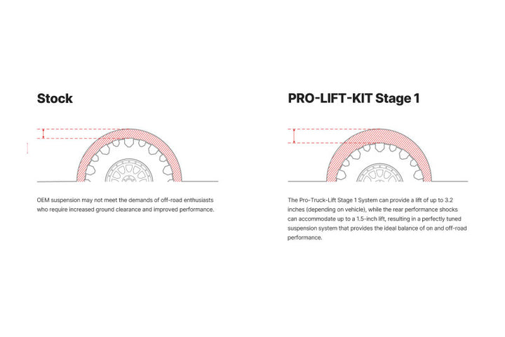 Eibach Pro-Truck Lift System (Stage 1) 16-20 Toyota Tundra 4WD - Bull Strap