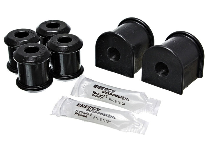 Energy Suspension 00-04 Dodge Dakota 4WD / 00-03 Durango 4WD Black 15mm Rear Sway Bar Bushing Set - Bull Strap