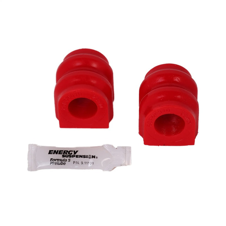 Energy Suspension 00-06 Tahoe/Yukon/Denali 2WD Red 28mm Rear Sway Bar Bushing Set - Bull Strap