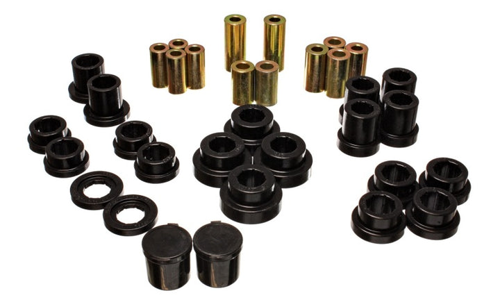 Energy Suspension 00-09 Honda S2000 Black Rear End Control Arm Bushing Set - Bull Strap