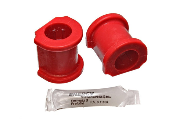 Energy Suspension 01-05 Honda Civic/CRX / 02-05 Civic Si Red 1 inch Front Sway Bar Bushings - Bull Strap