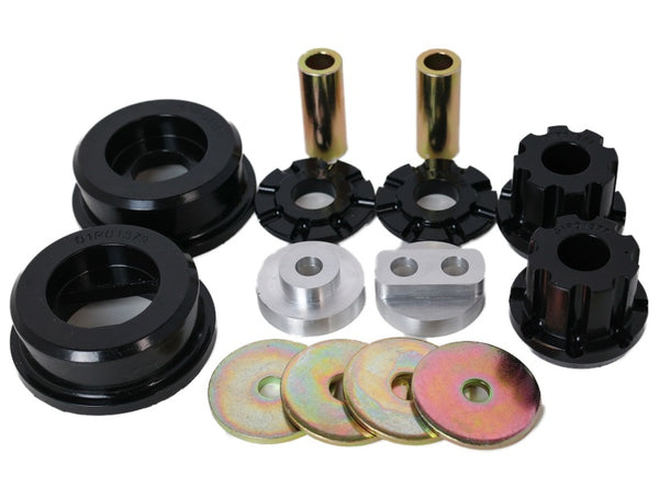Energy Suspension 01-05 Lexus IS300 Rear Differential Bushing Set - Black - Bull Strap
