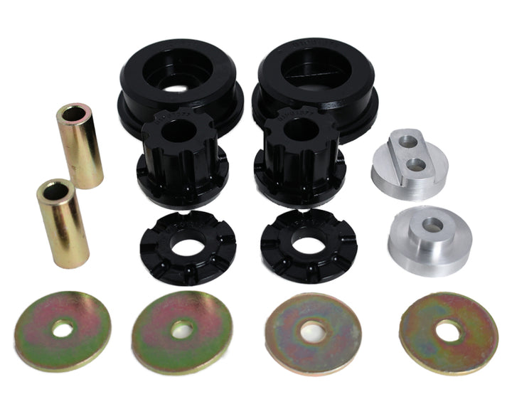 Energy Suspension 01-05 Lexus IS300 Rear Differential Bushing Set - Black - Bull Strap