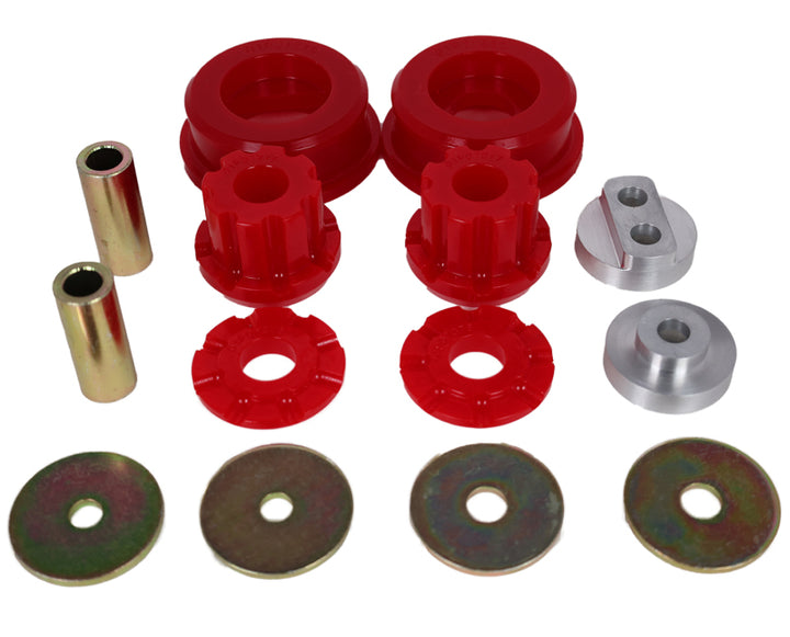 Energy Suspension 01-05 Lexus IS300 Rear Differential Bushing Set - Red - Bull Strap