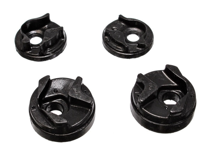 Energy Suspension 02-03 Nissan Sentra/200SX Black Motor Mount Insert Set (w/ Spec V 2.5L engine man - Bull Strap