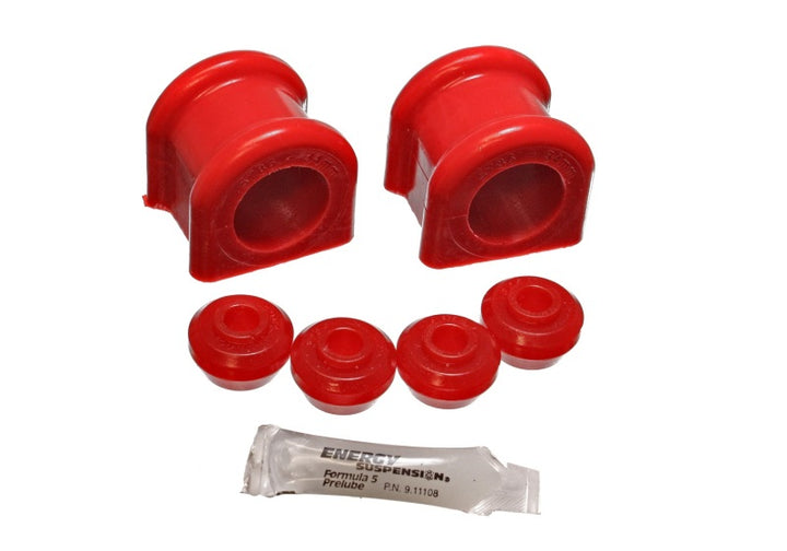 Energy Suspension 02-05 Dodge Ram 1500 2WD Red 34mm Front Sway Bar Bushing Set - Bull Strap