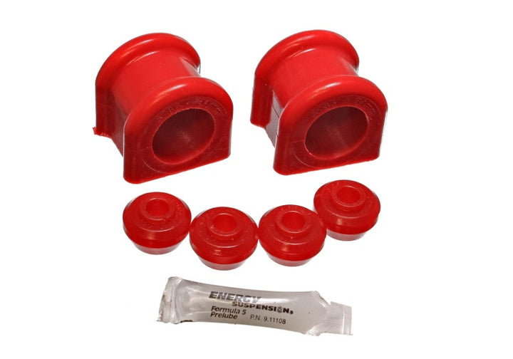 Energy Suspension 02-05 Dodge Ram 1500 2WD Red 34mm Front Sway Bar Bushing Set - Bull Strap