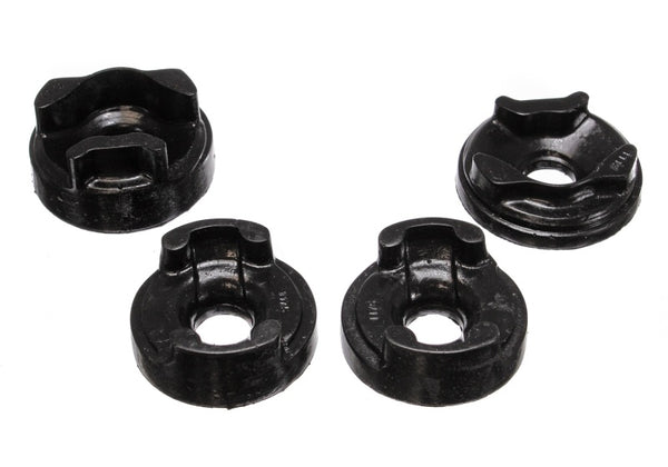 Energy Suspension 03-06 Toyota Matrix Black Motor Mount Insert Set (front and rear torque positions - Bull Strap