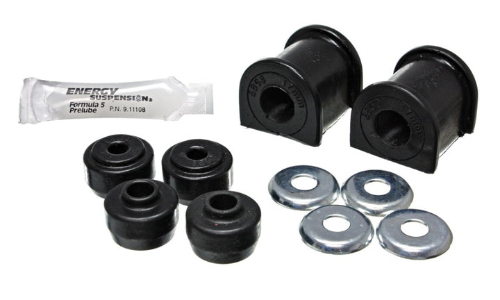 Energy Suspension 03-08 Lexus / 03-08 Toyota 4Runner Black 17mm Rear Sway Bar Bushing Kit - Bull Strap