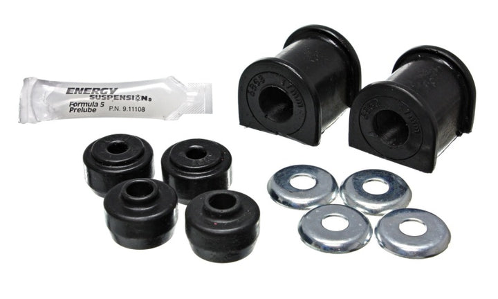 Energy Suspension 03-08 Lexus / 03-08 Toyota 4Runner Black 17mm Rear Sway Bar Bushing Kit - Bull Strap