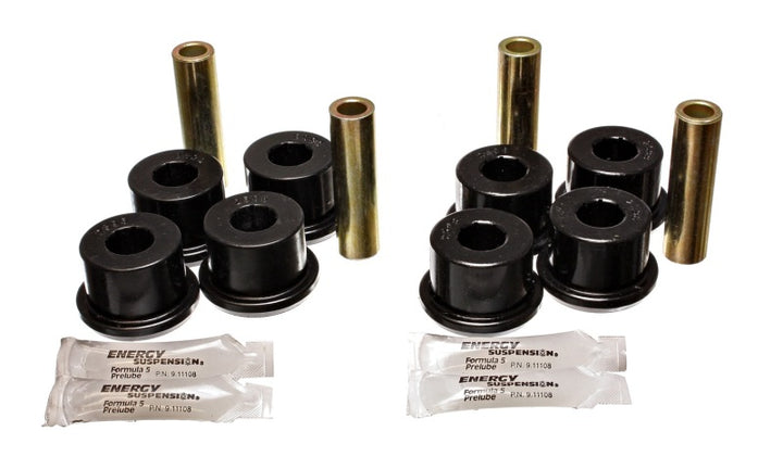 Energy Suspension 04-06 Pontiac GTO Black Rear End Control Arm Bushing Set - Bull Strap