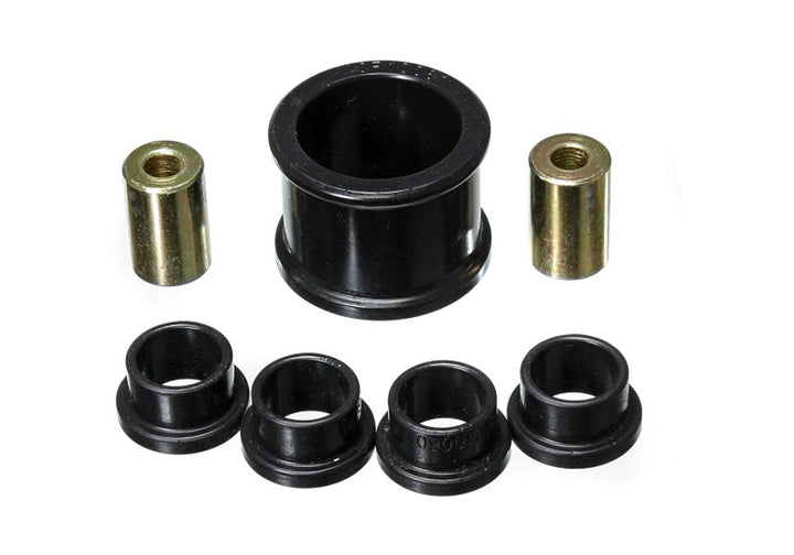 Energy Suspension 06-11 Honda Civic SI Black Rack and Pinion Bushing Set - Bull Strap