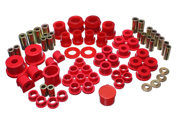 Energy Suspension 06-14 Mazda Miata Red Master Bushing Set - Bull Strap