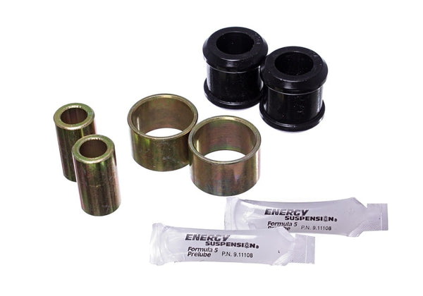 Energy Suspension 07-14 Jeep Wrangler Black Rear Track Arm Bushing Set - Bull Strap