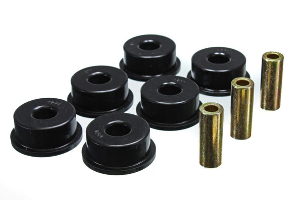 Energy Suspension 10 Chevy Camaro Black Rear Differential Carrier Bushing Set - Bull Strap