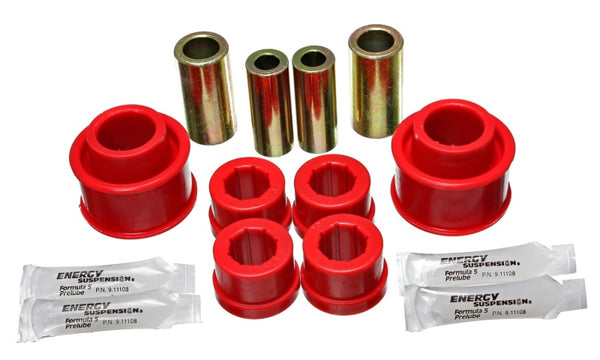 Energy Suspension 13 Scion FR-S / 13 Subaru BRZ Red Front Control Arm Bushings - Bull Strap