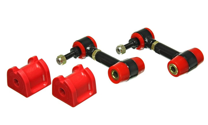 Energy Suspension 13 Scion FR-S / Subaru BRZ Red 14mm Rear Sway Bar Bushing Kit - Bull Strap