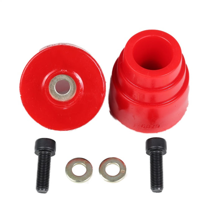 Energy Suspension 1996-2009 Toyota 4Runner Rear Bump Stops (Red) - Bull Strap
