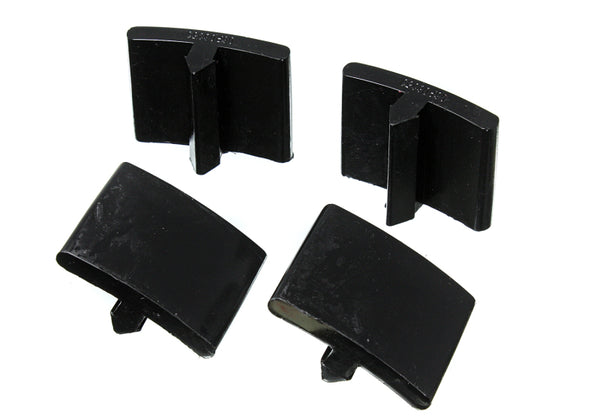 Energy Suspension 2005-07 Ford F-250/F-350 SD 2/4WD Rear Axle Bump Stop Set - Black - Bull Strap
