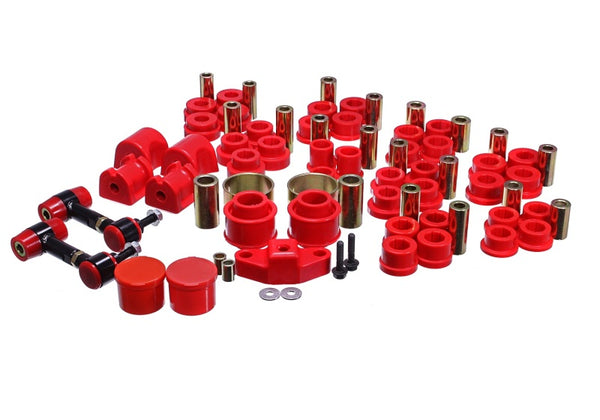 Energy Suspension 2013+ Scion FR-S/Subaru BRZ Red Hyper-Flex Master Bushing Set - Bull Strap