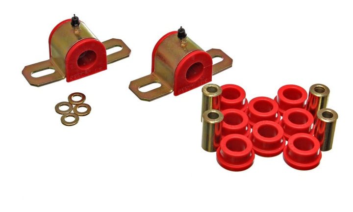 Energy Suspension 22Mm Swaybar Bushing Set - Red - Bull Strap